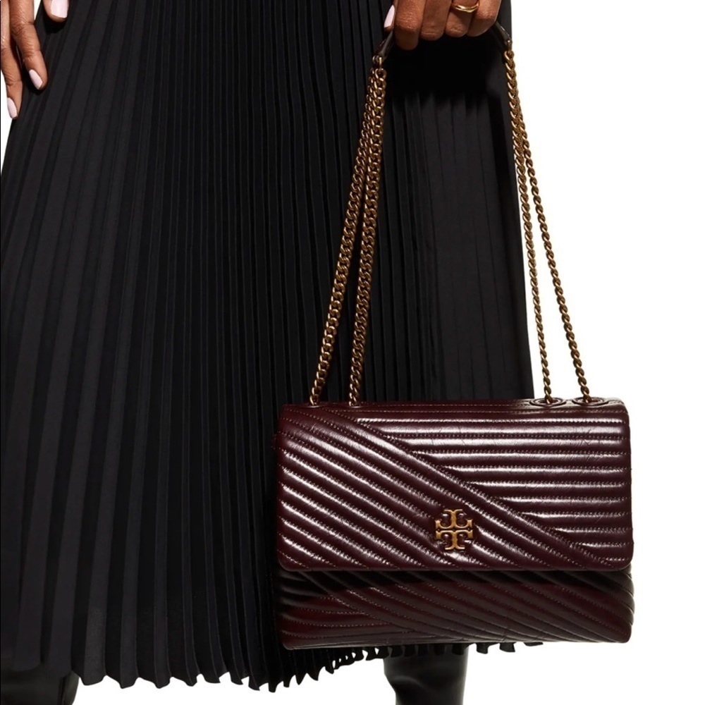 TORY BURCH Kira Quilted Convertible Chain Shoulder Bag